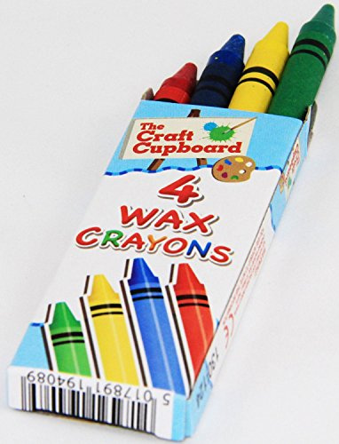 3 pack of 4 Wax Crayons Party Bag Filler