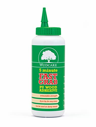 Wudcare Fast Grab PU Wood Adhesive 500 g