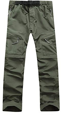 2025 Hombres Stretch Senderismo Trabajo Pantalones de Agua Ligero al Aire Libre Nieve Pantalones Hombre, verde, M