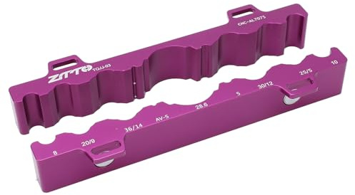 Aluminiumlegering cykelfjädringskäft, flera storlekar framgaffel bak stötdämparklämma, anodiserat cykelnav reparationsverktyg för cykelunderhåll och mekanik