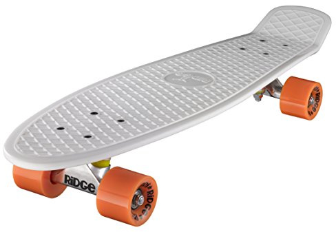 Ridge Skateboards 27 Nickel Mini Cruiser - Skateboard, 69cm, Hecho en el Reino Unido