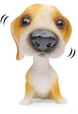 COGEEK Bobble Head Dogs Bobbing Heads Car Dash Puppy Car Decoration (Hound)