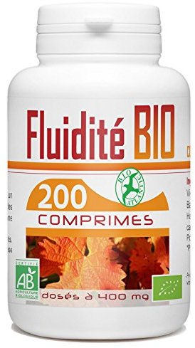 Circulation Bio : vigne rouge - bardane - hamamelis - 400 mg - 200 comprimés