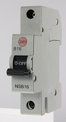 WYLEX NSB16 B 16 AMP MCB CIRCUIT BREAKER NSB 60898