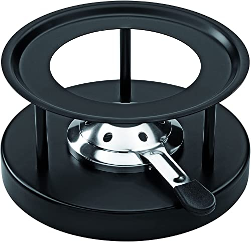 KUHN RIKON 32019 Rechaud Simple powdercoating, Stainless Steel, Silver, 20.5 x 20.5 x 10.5 cm