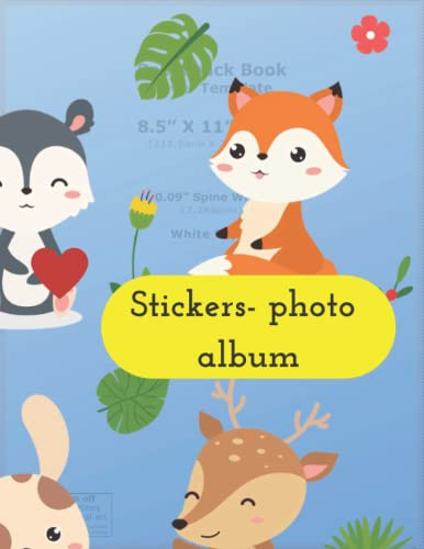 stickers photo album: stickers album