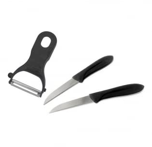 Genérico PELADOR Y CUCHILLOS, SET 3 PELADOR Y CUCHILLOS PARA VERDURAS Y FRUTA (PACK 3)
