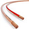 deleyCON 30m Lautsprecherkabel 2x 1,5 mm² - reines Kupfer - OFC Speaker Cable Kabel - Audio Boxenkabel für HiFi Lautsprecher & Surround - Polaritätskennzeichnung - Transparent
