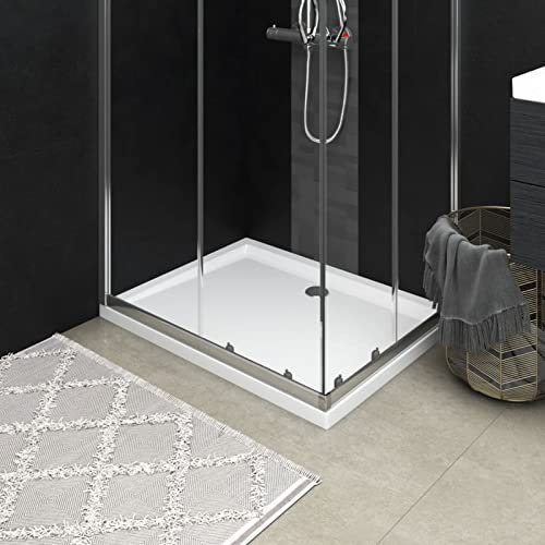 Tidyard Rektangulär ABS duschkar 70 x 90 cm