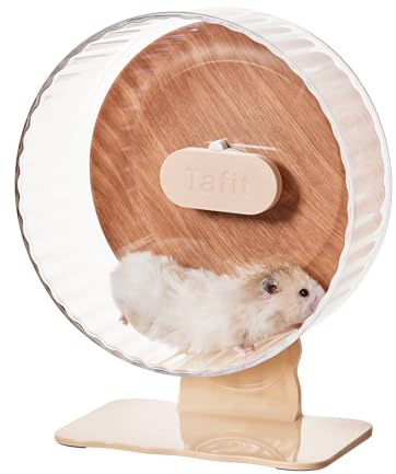 Tafit SuperāSilent Hamster Exercise Wheel ā 10.5āinch Quiet Running Spinner