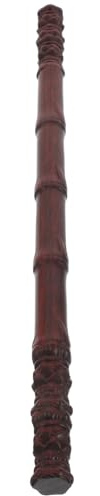 MUELODSIC Bastone per Arti Marziali in Palissandro Intagliato a Mano 39,5 CM per Kung Fu e Tai Chi Fitness Ergonomico Portatile Adatto a Principianti Anziani Uso Domestico e Studio