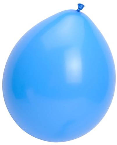 Folat Dunkelblauer Ballon 30cm - 10 Stück, Blau