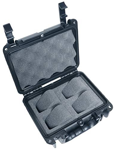 Case Club 4 Watch Carry Case - Organize & Protect Your Watch Collection in a Hard Shell, Waterproof, Travel & Storage Case - for Men's & Women's Watches of Various Sizes in a Padlockable Display Box