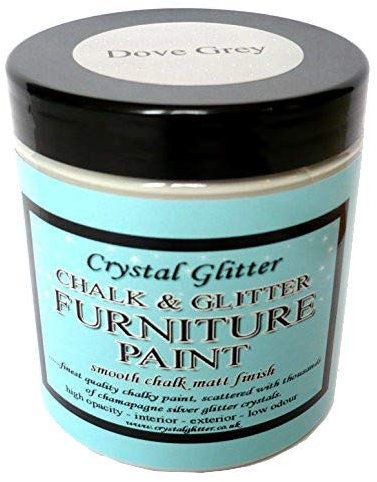 Chalk & Glitter Furniture Paint Dove Grey (250ml)