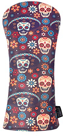 SHABIER Golfschlägerhaube, Totenkopf-Design, für Taylormade M5 M6 Head Club (Driver Head Cover)