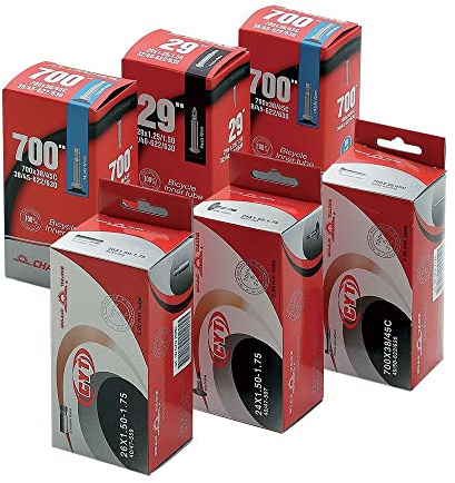 CHAOYANG Unisex-Adult 6938112693817 Inner Tube 27,5x2,50-3,00 Presta Valve 48mm Filettata, Schwarz