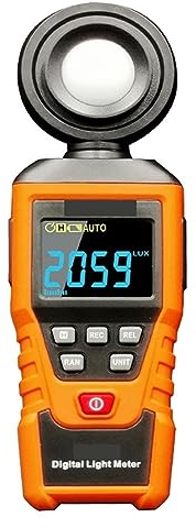 Medidores de luz Luxómetro Profesional De La Industria 200000LUX Luxómetro Digital Preciso Fotografía Fotómetro Medidor De Luz Sonda Giratoria