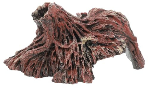 CIYODO Resin Reptil Höhle Terrarium Dekoration Versteck Für Eidechsen Schildkröten Und Frösche Kunstharz Unterschlupf Für Reptilien Leichtes Und Vielseitiges Terrarium Zubehör