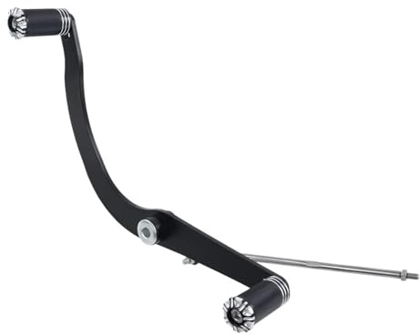 VLRBFDOI Black,Motorcycle Gear Shifter Lever Shifter Pedal Compatible with Kawasaki Vulcan S 650 EN650 VN650 S650 2015-2023, Toe Shift Lever Shifter Peg Gear-Shift Linkage Kit