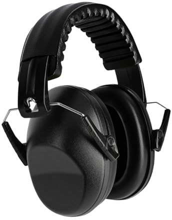 Protección auditiva para niños, cubierta auditiva insonorizada | Tapones auditivos insonorizados versátiles, cómodos protectores auditivos, protección auditiva para los oídos, Negro ,