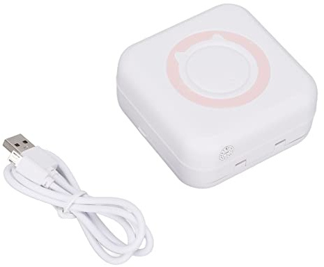 Fyearfly Mini impresora C15 de 200 DPI, inalámbrico, Bluetooth, portátil, dispositivo de impresión térmica para organización de oficina en casa, máquina de etiquetado rápido compatible con iOS y