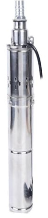 Solar vattenpump djup brunn dränkbar pump borrhål brunns bevattning Vattenpump 5m³/h Trädgård liten damm(200W -24V)
