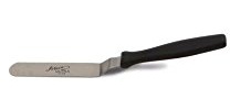 JB Prince Mini Offset Palette Knife with Plastic Handle