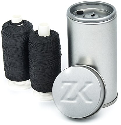 Zahnseidenkampagne Vegane Bambus-Polyester Zahnseide gewachst (2x 250m + Spender)