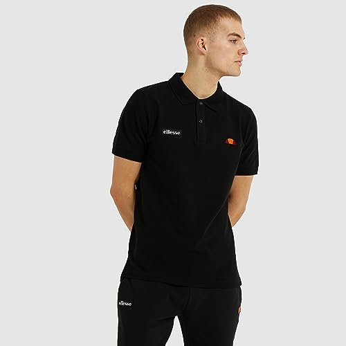 Ellesse Montura Poloshirt, Tennis-Shirt, für Herren S Grau (Anthrazit)