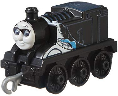 Thomas und Seine Freunde GFF08 Track Master Push Along Metall Special Edition Secret Agent Thomas Lokomotive
