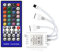 Arote LED RGBW Controller 44key, LED Fernbedienung IR Remote Kontroller Steuerung für RGBW Strip SMD 3528 5050 Streifen Lichtband Farbwechsel Led Lichtleiste DC 12V-24V