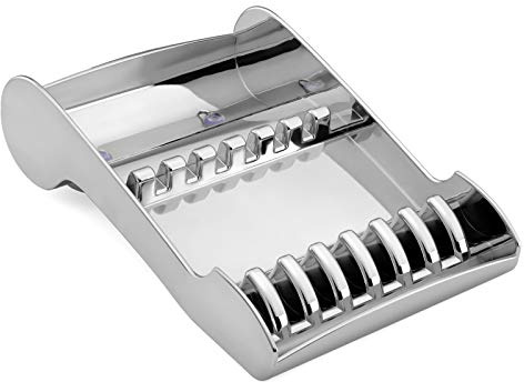 Salon Scissors Holder Rack，Segbeauty Hair Salon Shear Holder for Stylist, Professional Barber Shop Hair Cutting Scissors Organizer for Hairdressers, Scissors Storage Tray Barber Shear Accessory