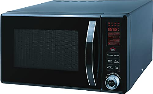 WeGeek Four à micro-ondes combiné, 1000 W, grill, 800 W, micro-ondes, 25 litres, métal, noir