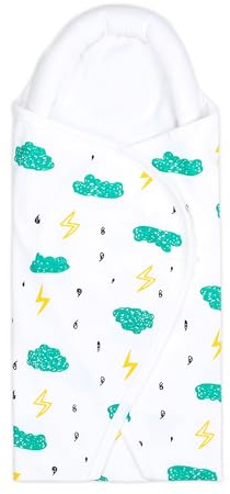 Pucksack Baby 0-3 Monate - Pucktuch Swaddle Blanket Puckdecke Baumwolle Wolken