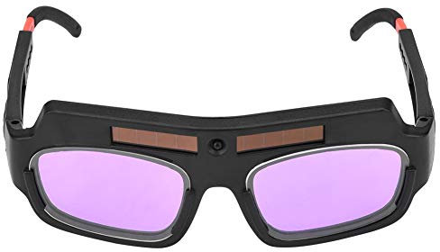 Lunettes de Soudage à Assombrissement Automatique Solaire, Lunettes de Soudage à Assombrissement Automatique Solaire Lunettes de Soudage de Protection Lunettes de Soudeur Argon