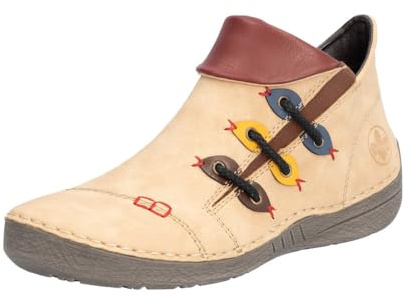 Rieker 72581, Botines Mujer, Beige, 39 EU