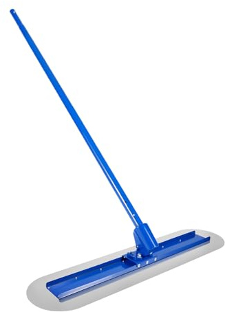 Verstellbares VerbindungsstüCk BetongläTter Betonschieber Betonpatsche Aluminium VerläNgerter Handgriff Handle Abgerundete Enden M79496 Beton Abzieher GläTter Concrete GläTtekelle 5.4M Lang Blau
