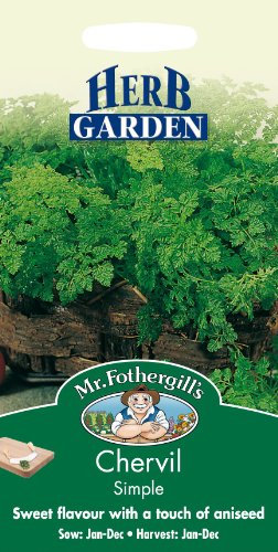 Mr Fothergills - Pictorial Packet - Herb - Chervil Simple - 1000 Seeds