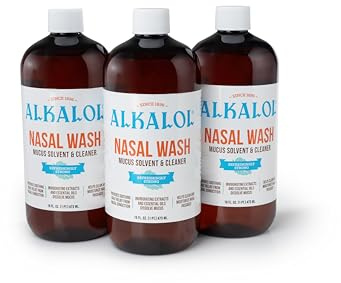 Alkalol Solution Original Nasal Wash, 16 fl oz (pack of 3)