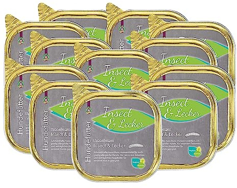 Hypoallergénique ® Insect & délicieux particulièrement fettarmes et verträgliches de Nourriture Principale pour Sensitive Chiens de Nourriture pour chien Doublure