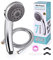 Shower Head with Hose - 7 Mode Settings Luxury Spa Adjustable Shower Heads with Handheld Spray - High Pressure Showerheads and Hose Set for Bathroom