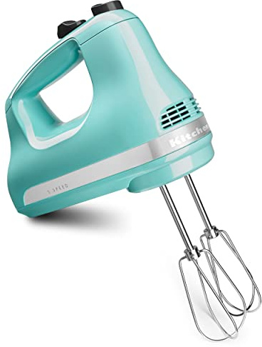 KitchenAid 5 Ultra Power Speed Hand Mixer - KHM512, Aqua Sky