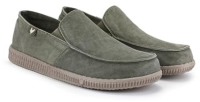 PITAS Walk IN WP150 Slip ON Washed | Mocasines de Hombre | Náuticos Casual | Zapatillas de Tela | Zapatos sin Cordones | Deportivas Casuales | Calzado de Walkinpitas