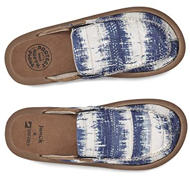 Sanuk We Got Your Back Soft Top Surfrider Ocean Weave 13 D (M)