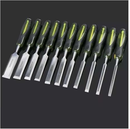 Wood Chisel Set 11 Pieces Woodworking Chisels 6 to 38mm Firmer Chisel Set Woodworking Hand Tools Mortise Chisel Set