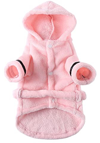 Robe de nuit pour hôtel - Peignoir pour animaux de compagnie - Serviette pour chat et chien - Vêtements pour animaux de compagnie - Taille XL