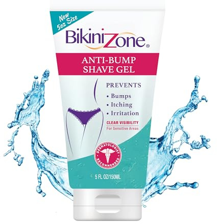 Bikini Zone Anti-Bump Shave Gel for Sensitive Areas, 5 Oz, 1 Pack