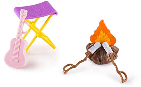 Barbie Camping Fun Accessory Pack Campfire 6 Pieces