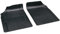 alca® Auto Gummifußmatte 2er-Set schwarz Universal zuschneidbar Gummimatten Gummi-Fußmatten Gummi mit Haltenoppen Fahrer Beifahrer vorne