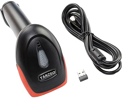 Yanzeo Handheld Barcode-Scanner USB Wireless 2.4G Barcode-Scanner 1D 2D QR Code Pos Laser Barcode-Leser